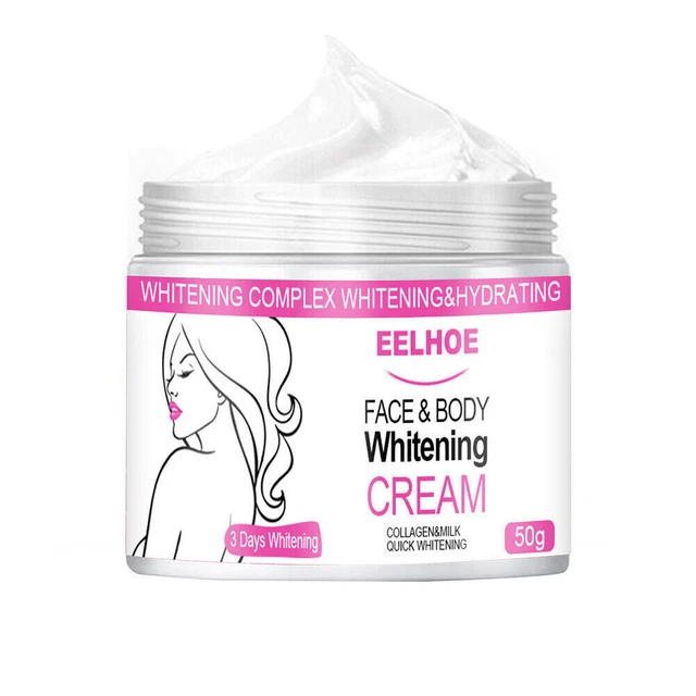 1/2/3X Dark Skin Permanent Bleaching Cream Body Whitening Lightening Brightening