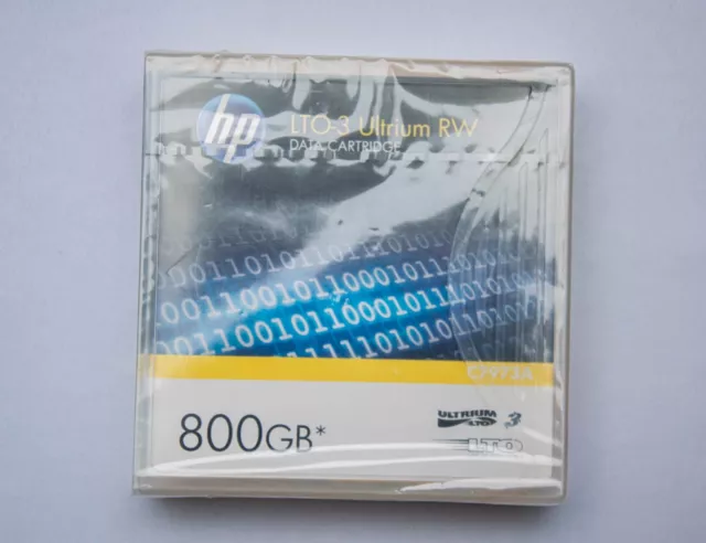 Cartouche De Données  800 GB HP C7973A LTO-3 Ultrium RW