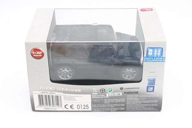 HUMMER H2 SUV telecomandato RC radiocomando giocattolo auto 1:32 Nikko