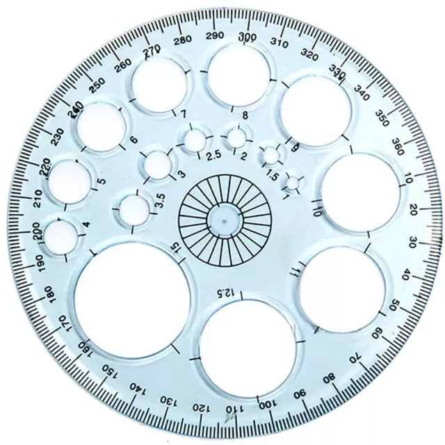 Multifunctional Geometric Ruler, Multifunctional Drawing Universal Ruler,6012