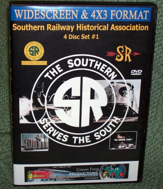 20212 Train Video Dvd "Southern Railway Vintage Promo Films" (Volume 1) 4-Disc