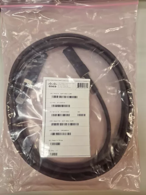 Cisco Systems 40GBASE-CR4 PASSIVE COPPER CABLE 5M QSFP-H40G-CU5M