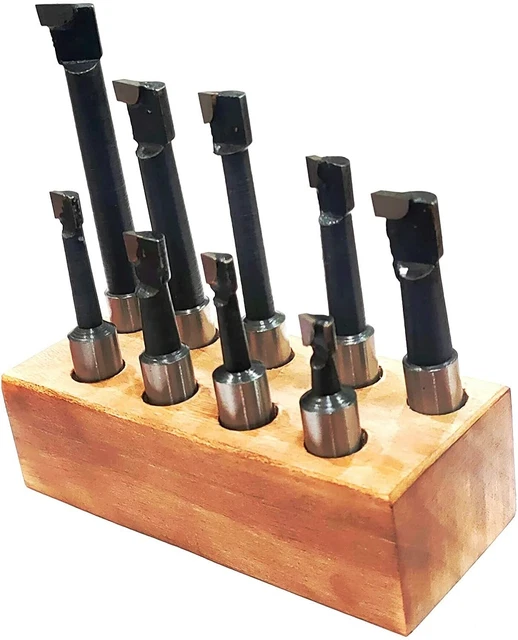 Quality Boring Head 2" Inches (ONLY 9 PCS CARBIDE SET (NO BORING HEAD))