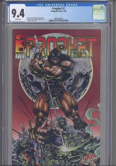 Prophet #7 CGC 9.4 1994 Images Comics Rob Liefeld Story