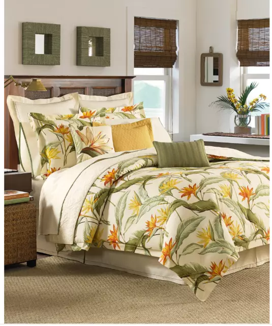 Tommy Bahama Home Birds of Paradise Queen 4-Pieces Comforter Set Queen