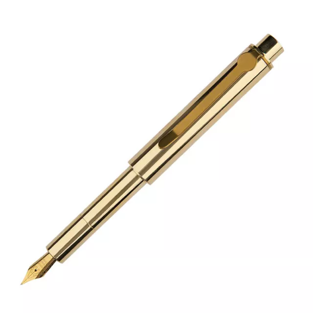 Titanium/Brass Tactical pen Fountain pen / gel pen 2 in 1 Survival EDC tool