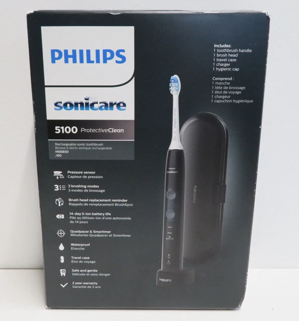 Cepillo de dientes eléctrico Philips Sonicare ProtectiveClean 5100 HX6850/60 - NUEVO SELLADO