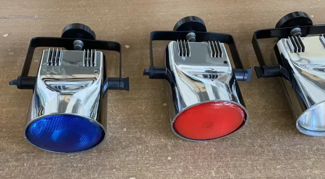Faretti cromati disco anni 70