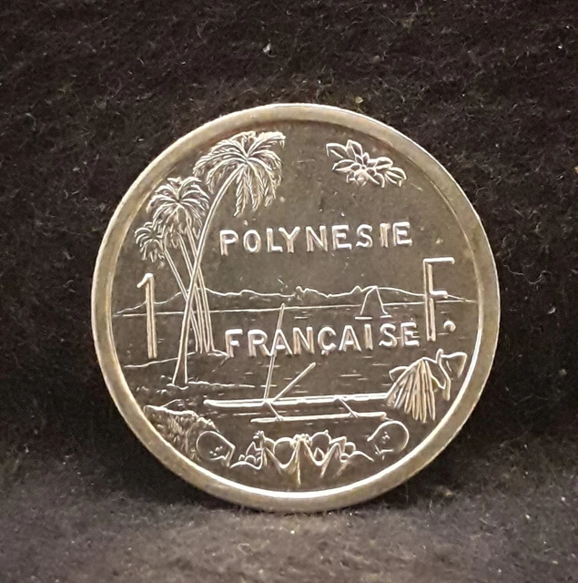 1995 French Polynesia franc, Overseas territory, brilliant UNC, KM-11 (FP5)