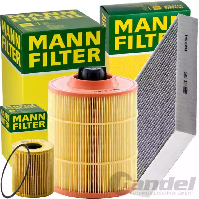 MANN FILTER INSPEKTIONSPAKET passend für 2.2 TDCI FORD MONDEO 4 GALAXY S-MAX WA6