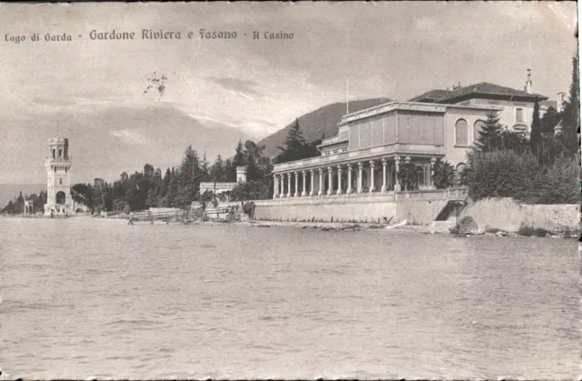 Lago di Garda , Gardone Riviera e fasano -II Casino 1927