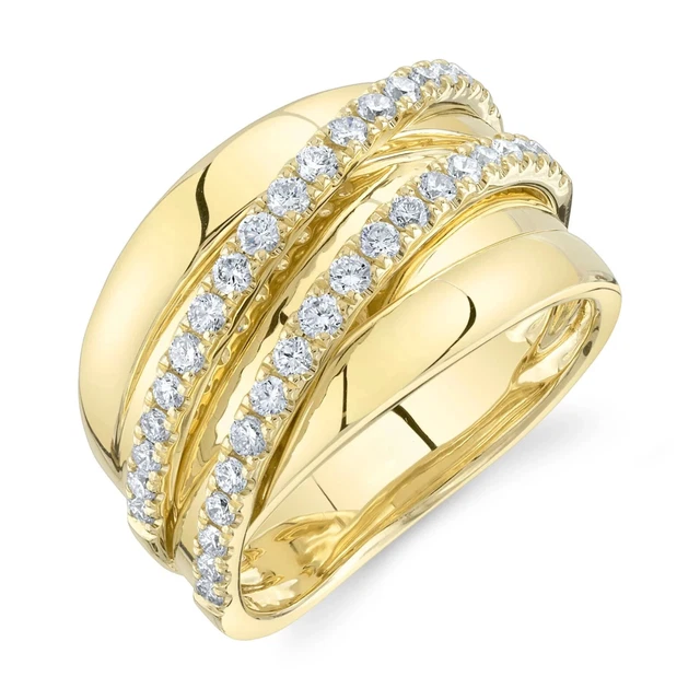 Bague Cocktail Or Jaune Plaqué 2CT - Rubis Simulé Ovale & Diamants - Taille Ajustable - Neuf Sans Boîte
