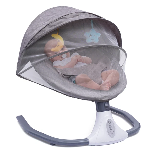 ELECTRIC BABY NEWBORN Bouncer Swing Bluetooth Music Cradle Rocker Chair