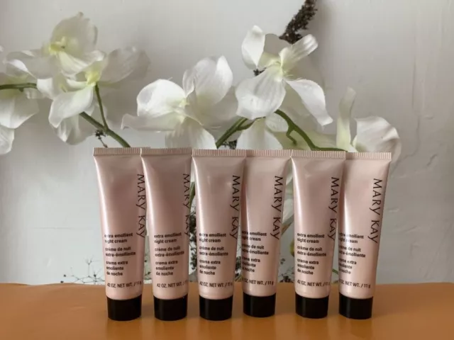 Mary Kay Extra Emollient Night Cream Nachtcreme - 6 St.x11g /bis 08.2024