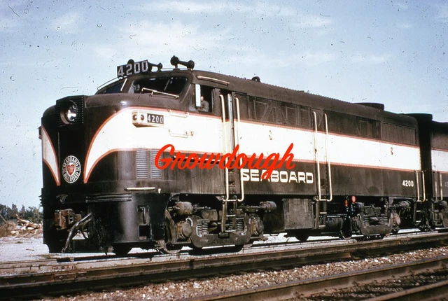 Original Seaboard Air Line Railroad SAL 4200 35mm Kodachrome Photo Slide