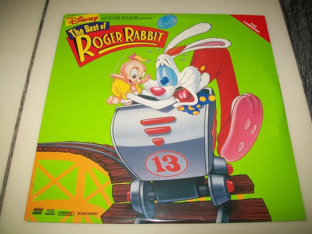 THE BEST OF ROGER RABBIT Laserdisc BRAND NEW CAV WALT DISNEY RECALLED ...