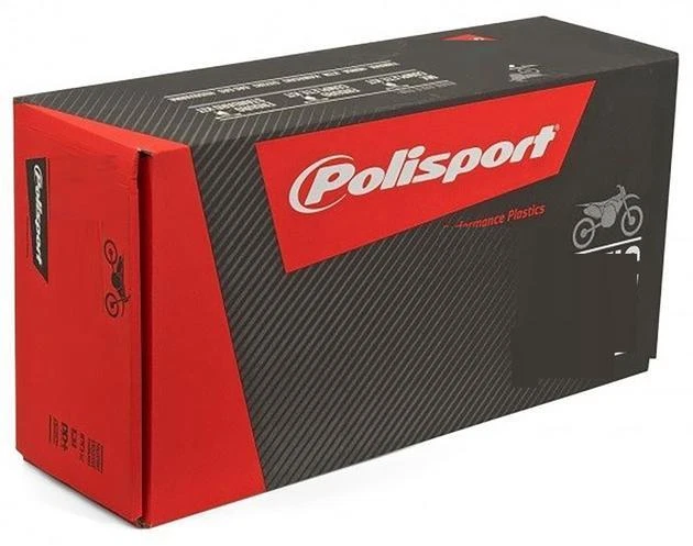 Polisport Restyled Radiator Shrouds Gray 8478600004 for Honda CR125/250R 02-07
