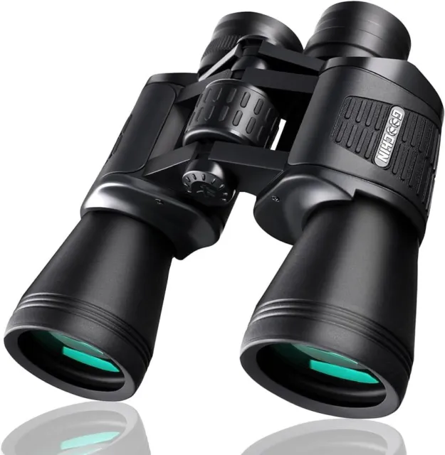 20x50 Compact Binoculars for Bird Watching BaK-4 Prisms FMC Lens