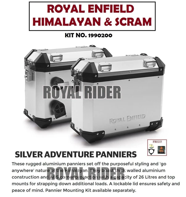 Borsa Da Manubrio Per Royal Enfield Scram 411 – Nylon Impermeabile, Con Cerniera E Tracolla Staccabile, Per Viaggi In Moto