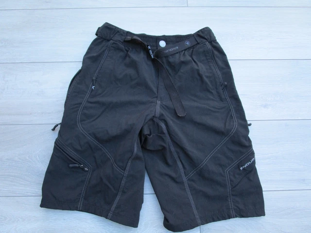 Endura Herren Hummvee Baggy Fahrrad MTB Shorts M schwarz mit Taschen