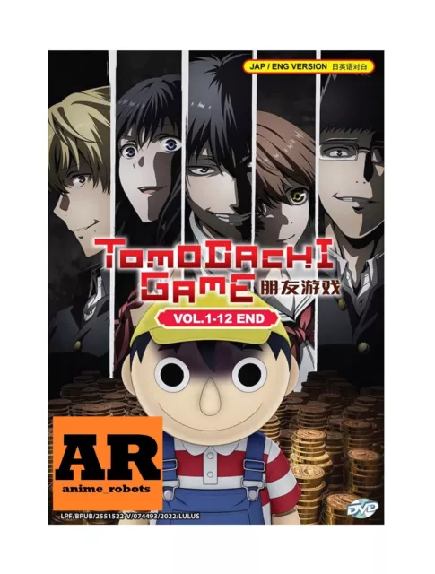 Anime Otome Game Sekai Wa Mob Ni Kibishii Sekai Desu (1-12 End) Eng DVD +  USPS
