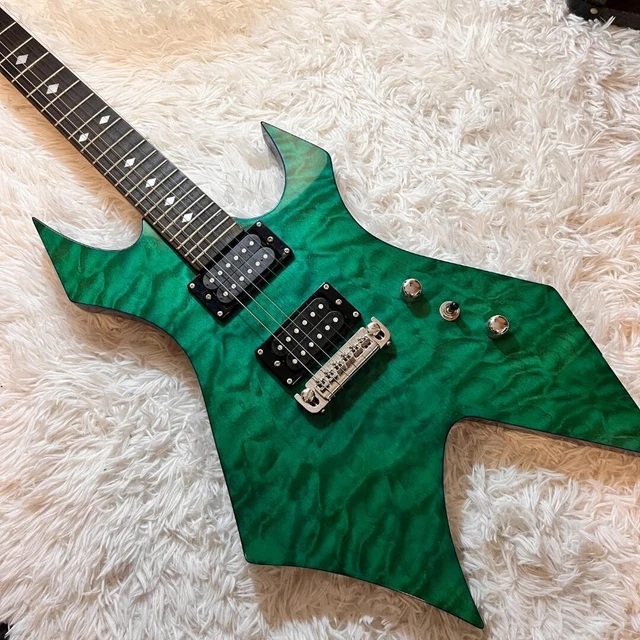 B.C.Rich warlock electric guitar Green B.C.Rich warlock electric guitar Green