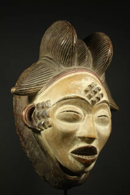 African Okuyi funeral mask - PUNU tribe - Gabon, TRIBAL ART, AFRICAN ART CRAFTS