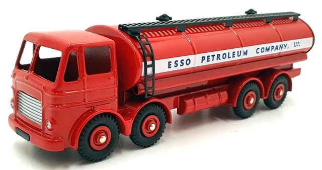 DINKY TOYS LEYLAND OCTOPUS ESSO PETROL TANKER MODEL TRUCK 1:50 943 ATLAS LORRY R