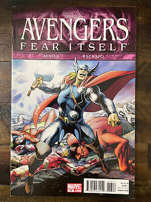 The Avengers #13 Marvel Comics 2010 VF/NM Brian Bendis 2011 Fear Itself