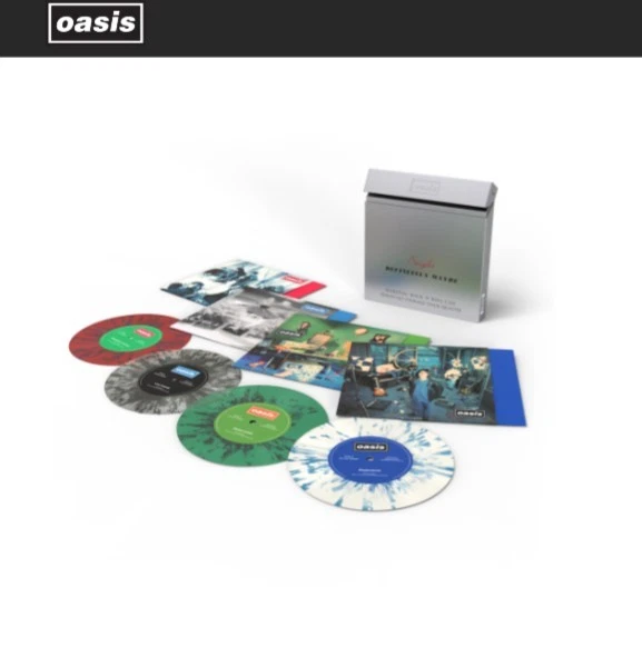 洋楽 Oasis Limited Edition 7\" Singles Box Set OASIS Complete 7 inch Singles Collection Box Vol.1 & Vol.2