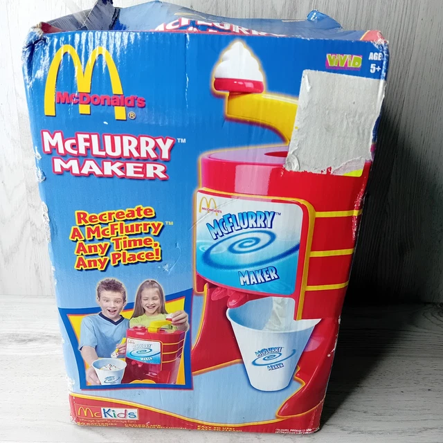 Machine à Glace McFlurry McDonald's - Jouet Rétro Jamais Servi (occasion)