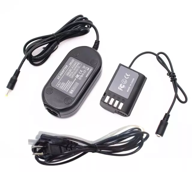 AC adaptor + DC coupler DMW-DCC17, DMWDCC17, for Panasonic Lumix DC-S5, DC-S5KK,