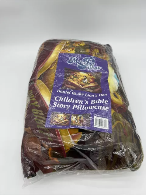 MyPillow Story of Daniel in the Lion's Den Bible Story Pillowcase&Travel Pillow