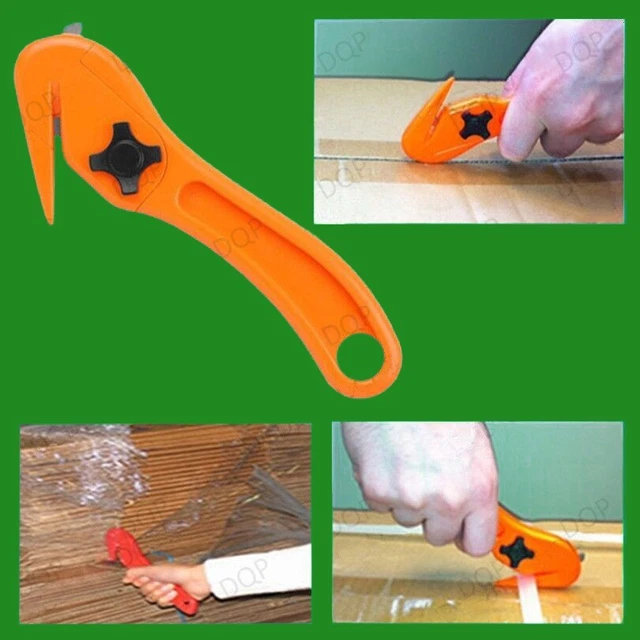 1X SAFETY KNIFE Pallet Shrink Wrap Film Slitter, Strap Slicer Box ...