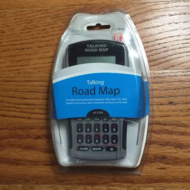 TALKING ROAD MAP RadioShack Handheld Navigator 631219 14.99 PicClick