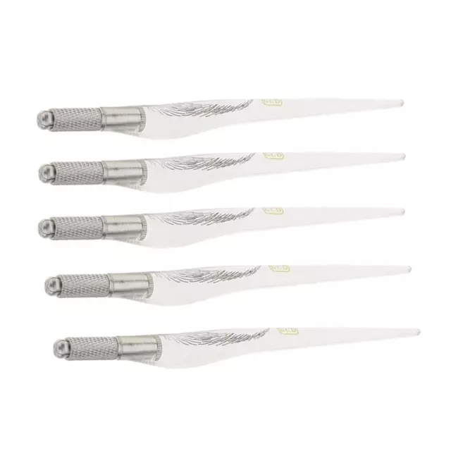 5x Permanent Makeup Machine Microblading Pen Eyebrow Tattoo Needle Holder