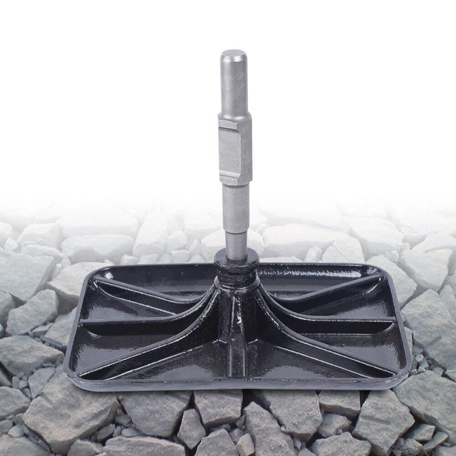 US Manganese Steel Black Jack Hammer Compactor Rammer Plate for Builder Gardener