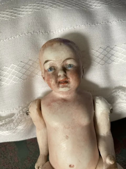 Antike Porzellanpuppe Puppenstube Spielzeug Alt