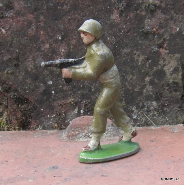 Ancien soldat au fusil, Quiralu / Aludo Plastique