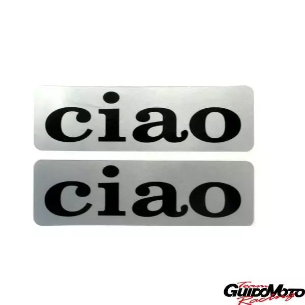 Gui0012982 Coppia Adesivi Serbatoio Ciao R Sc M.m. 82 X 24 Piaggio