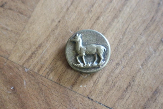 16 ANCIEN BOUTON de chasse vénerie motif cheval HIPPIQUE OLD BUTTON EUR