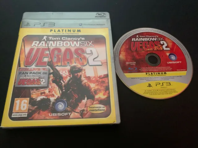 Tom Clancy's Rainbow Six Vegas 2 Complete Edition PS3 Play Station 3 Pal Spanish