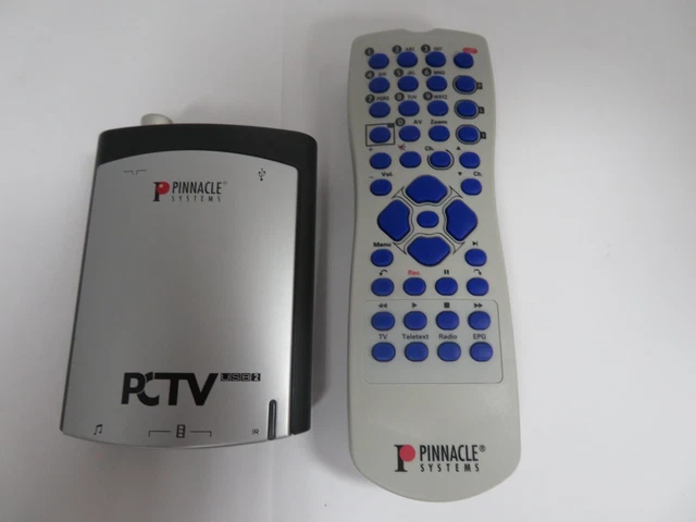 Tuner TV Externe Pinnacle PCTV USB2 - PAL - Capture Vidéo Analogique