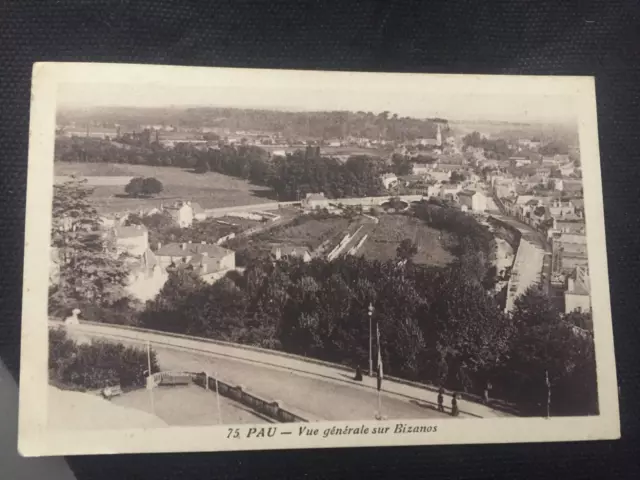 Carte Postale Ancienne 64 Pau - Vue générale sur Bizanos