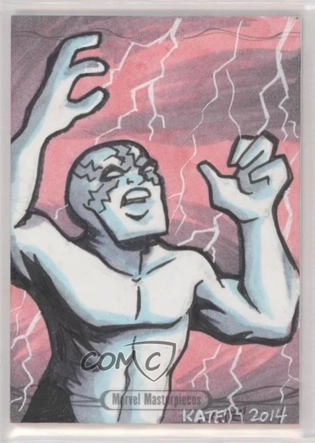 2016 Upper Deck Marvel Masterpieces Legacy Sketch Cards 1/1 Kate Carleton n2o