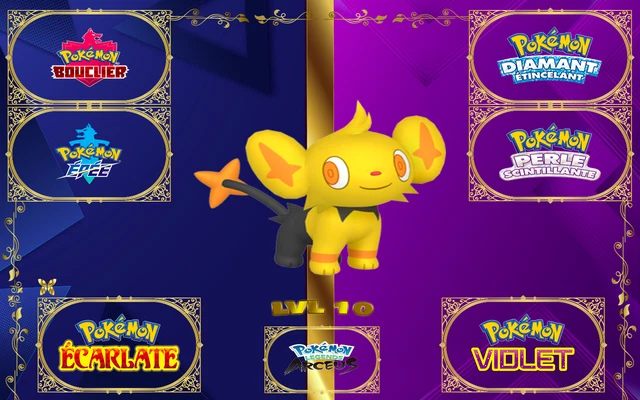 Pokémon Étourmi Shiny 6IV Pour Diamant Étincelant / Perle Scintillante Sur Nintendo Switch