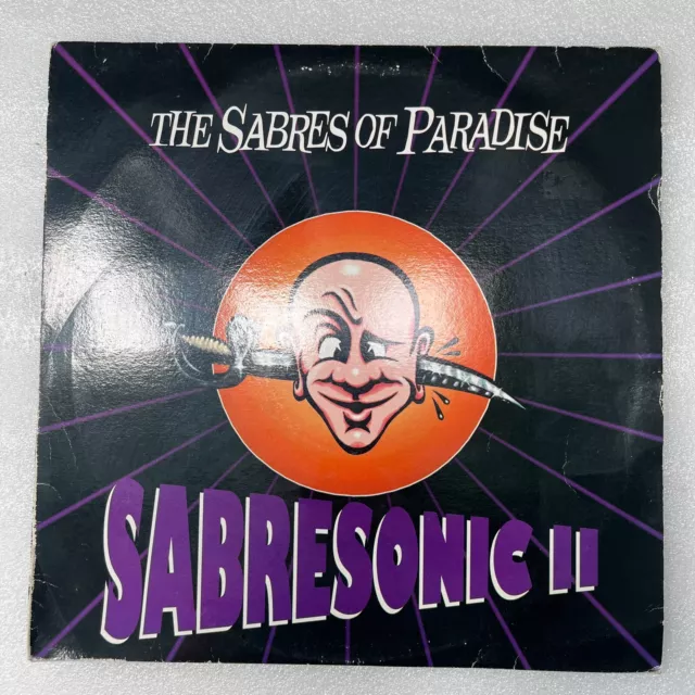 The Sabres Of Paradise Sabresonic II Vinyl Record Album 2xLP Techno Electronic