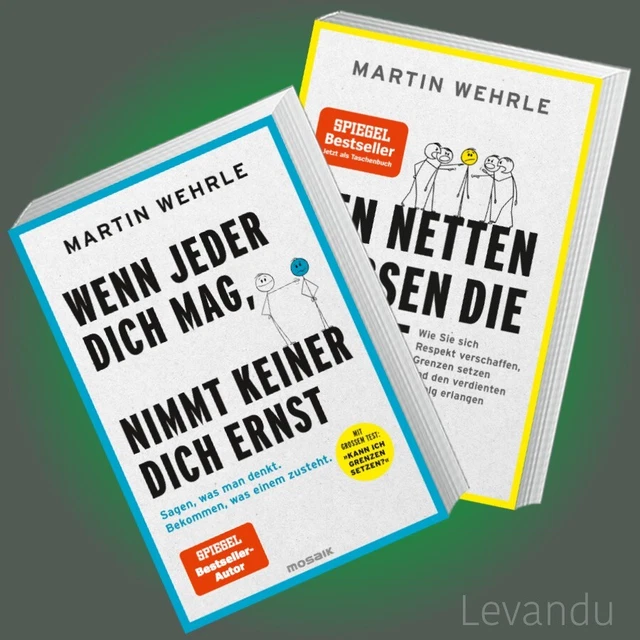 MARTIN WEHRLE (BUCH-SET) | Wenn jeder dich mag ... + Den netten beißen die Hunde