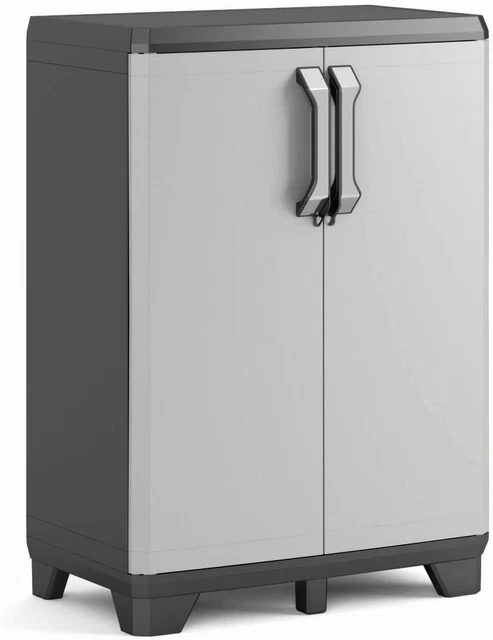 Credenza, Consolle con 3 Cassetti, Credenza Buffet con 3 Ante, Ripiani Regolabili, Mobile di Archiviazion e per Soggiorno & Ingresso, 108x39x81 cm, Grigio
