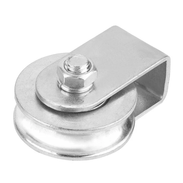 Single Pulley Block 0.3Tons Loading Pulley Roller Professional Sturdy Lifting